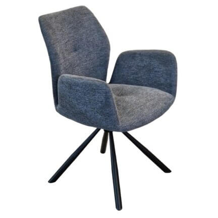 Drehstuhl chris schalenstuhl blue grey (2)