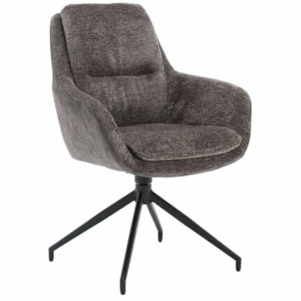 Drehstuhl dave schalenstuhl bi- colour charcoal grey (2)