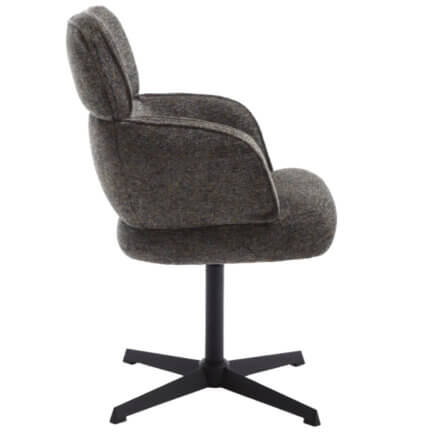 Drehstuhl max bürostuhl 360° drehbar beetle, seitenansicht