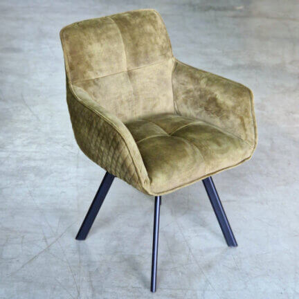 Drehstuhl peter samtbezug moss