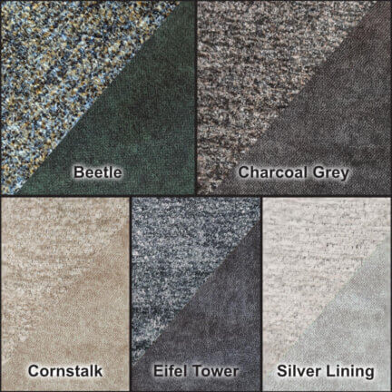 Fabric bi-colour stuhl dave