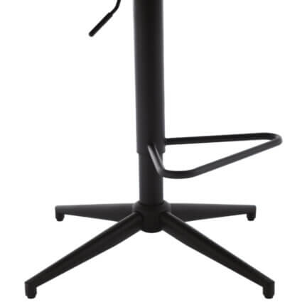 July barstuhl schalenstuhl höhenverstellbar gestell