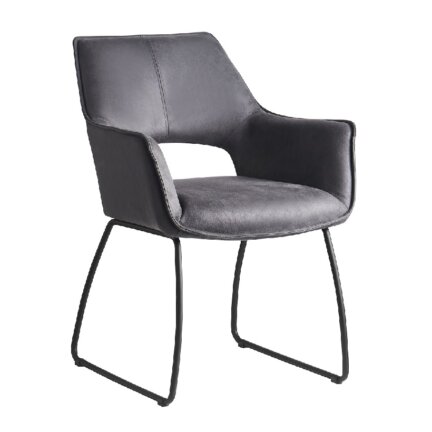 Zeitlos im design und bequem im sitzen - farbe anthracite