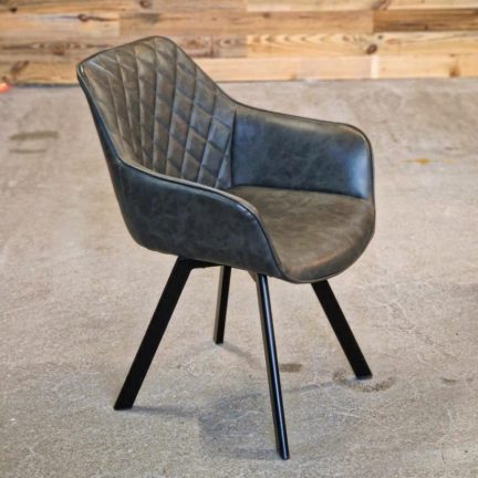 Stuhl ringo mit drehfunktion - farbe anthrazit