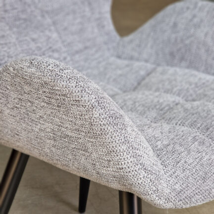 Schalenstuhl simon beluga grey detail 2
