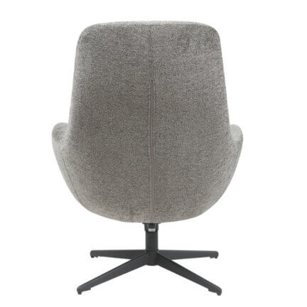 Sessel lilli, 360 ° drehbar, mit wippfunktion, charcoal grey rückansicht