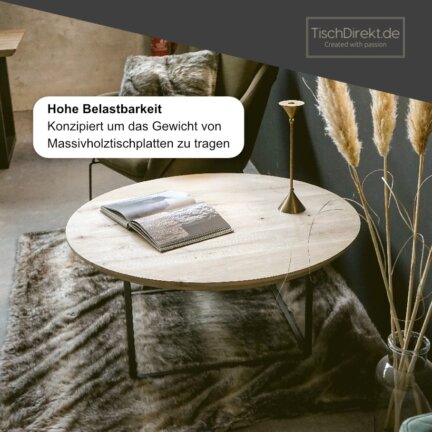 Tischgestell couch cube stahl schwarz belastbarkeit td