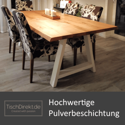 Tischgestell light a stahl pulverbeschichtung