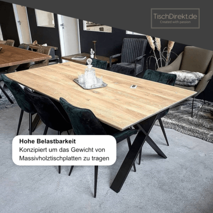 Tischgestell ultra light x stahl belastbarkeit