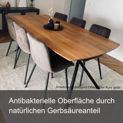Tischplatte antibakteriell