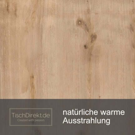 Tischplatte loft b 30 mm gebürstet baumkante