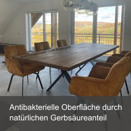 Tischplatte loft e eiche massiv baumkante