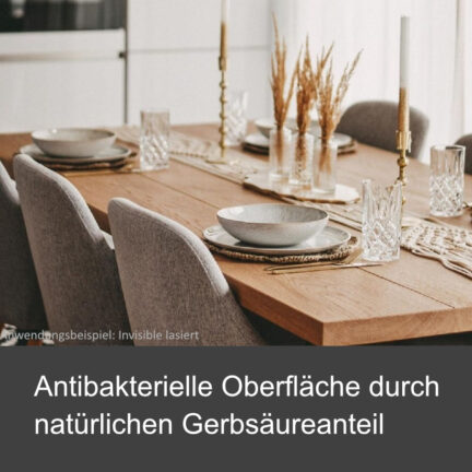 Die antibakterielle eigenschaften der eiche machen dieses holz zur perfekten wahl für ihren esstisch